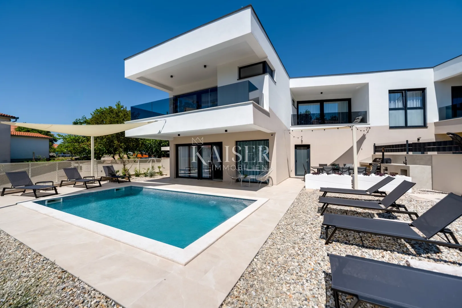 otok krk, omišalj - luksuzna dvojna kuća 195m2 - slika 4