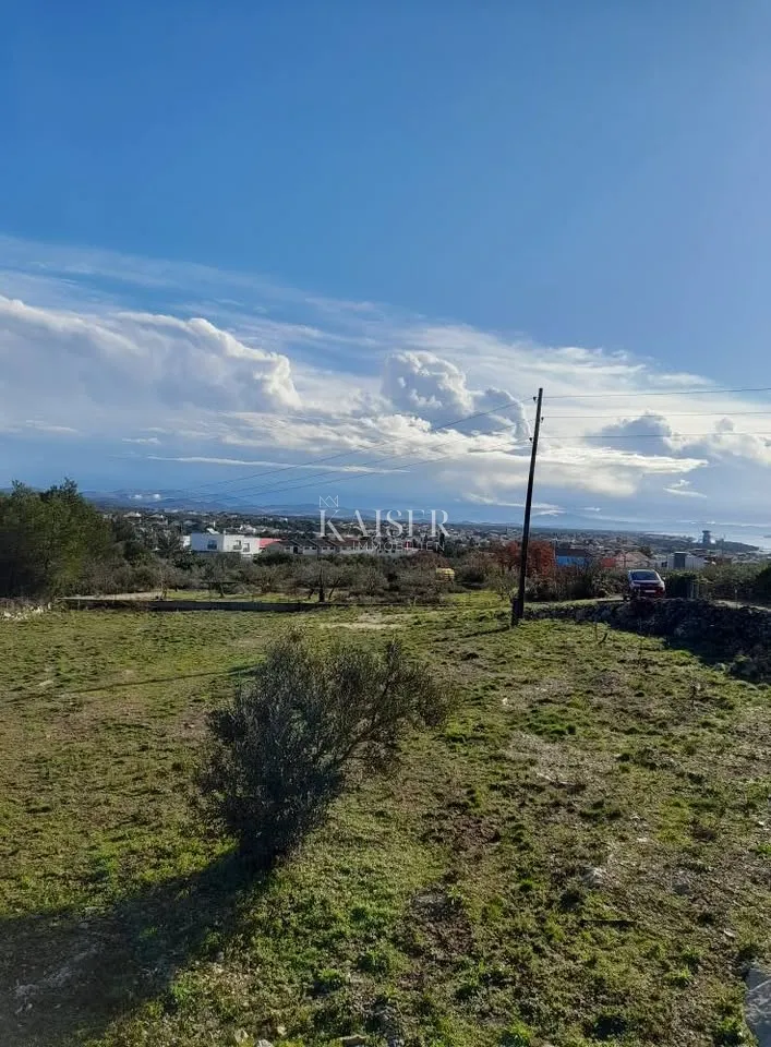 šibenik, vodice - građevinsko zemljište s pogledom na more i otoke, veličine 649 m2. - slika 4