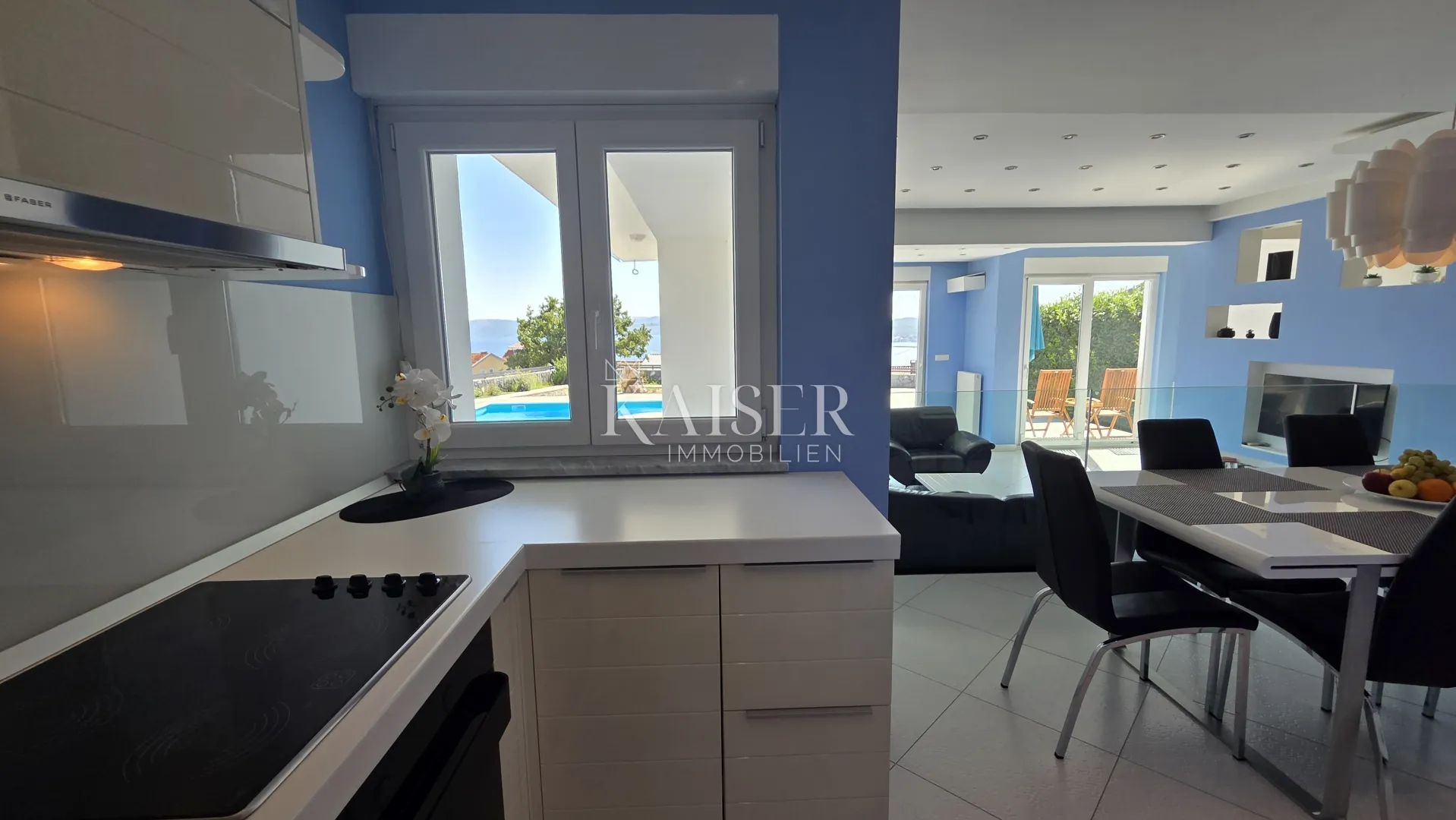 crikvenica - vila sa pet soba i panoramskim pogledom na more - slika 8