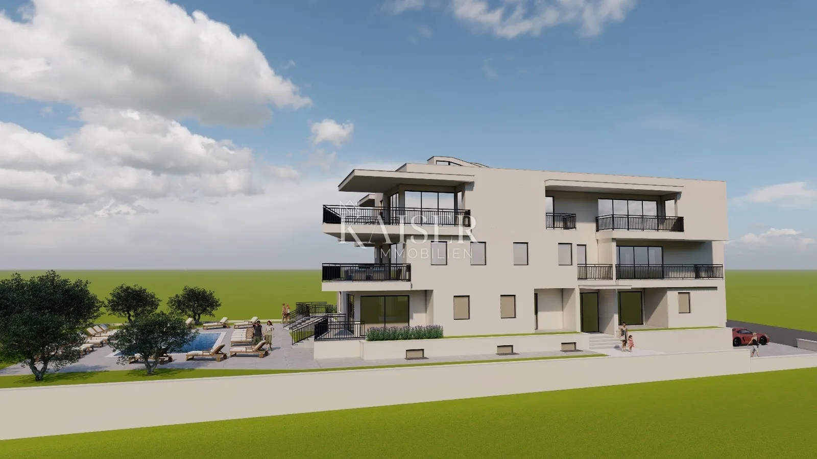 istra, umag okolica - stan 60m2; novogradnja sa dvije spavaće sobe; 500m od mora - slika 7