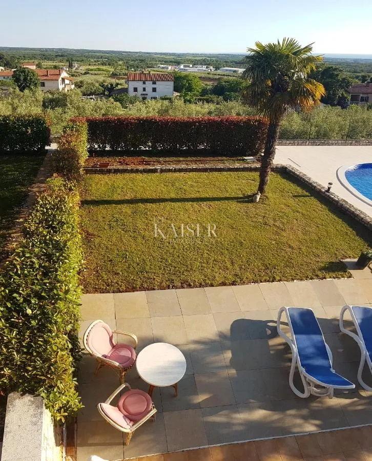 istra - poreč, kuća prizemnica sa bazenom i pogledom na more - slika 8