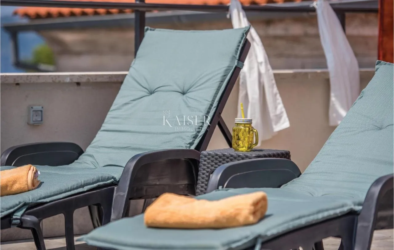pinezići, otok krk- adaptirana kamena kuća 145m2 s bazenom - slika 26