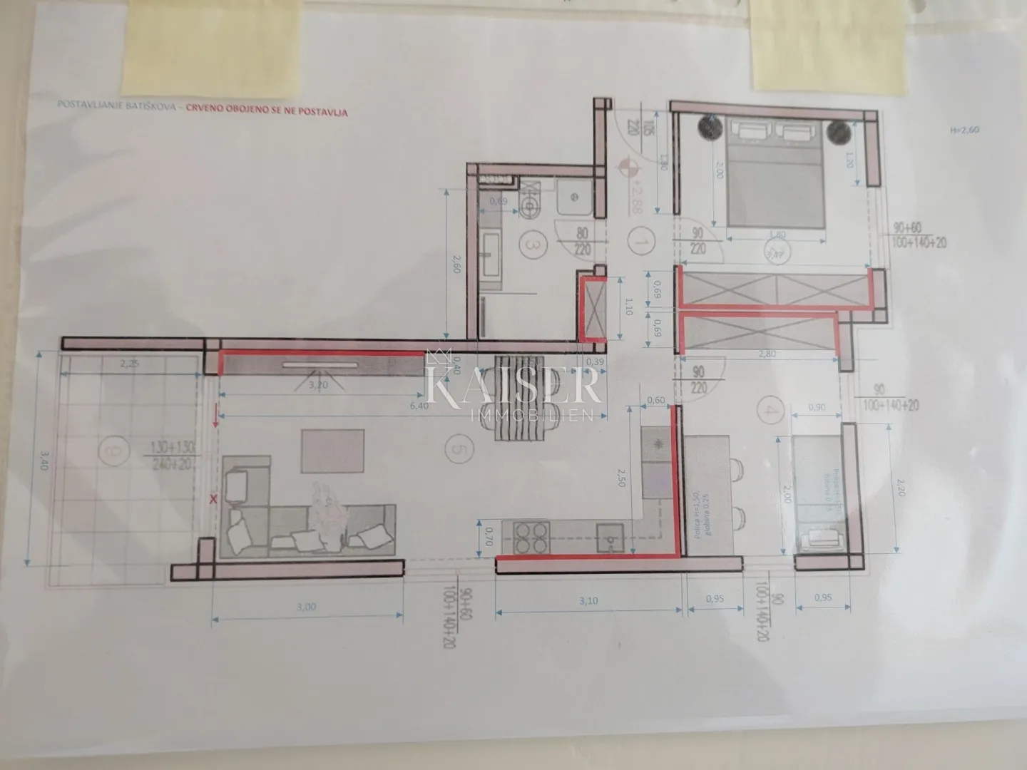 istra, ližnjan stan s pogledom na more 72,80m2 - slika 8