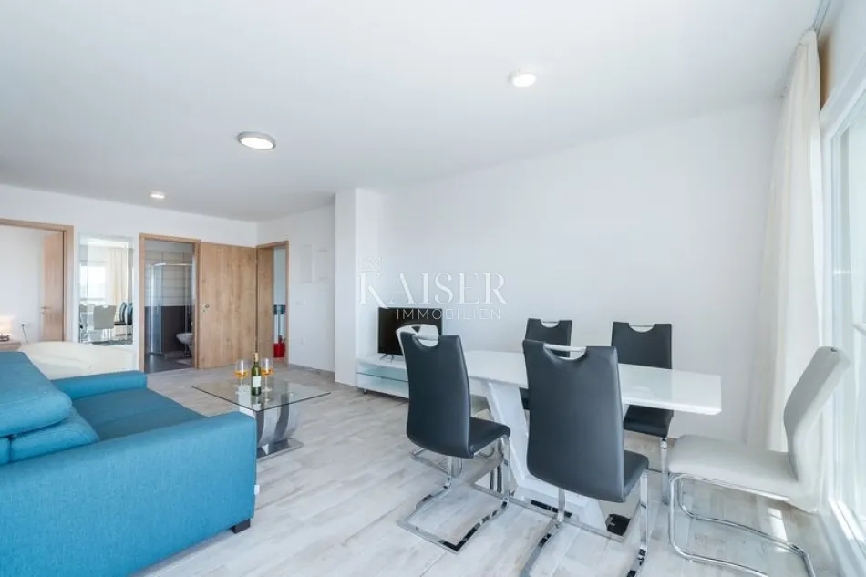 sukošan, zadar - moderan dvosoban apartman s lođom i pogledom na more - slika 14