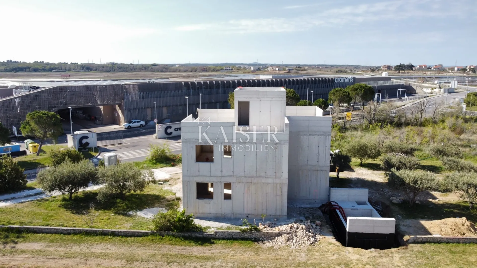 zadar, nin-luksuzna dvojna kuća s bazenom i krovnom terasom , 60 m od mora - slika 11