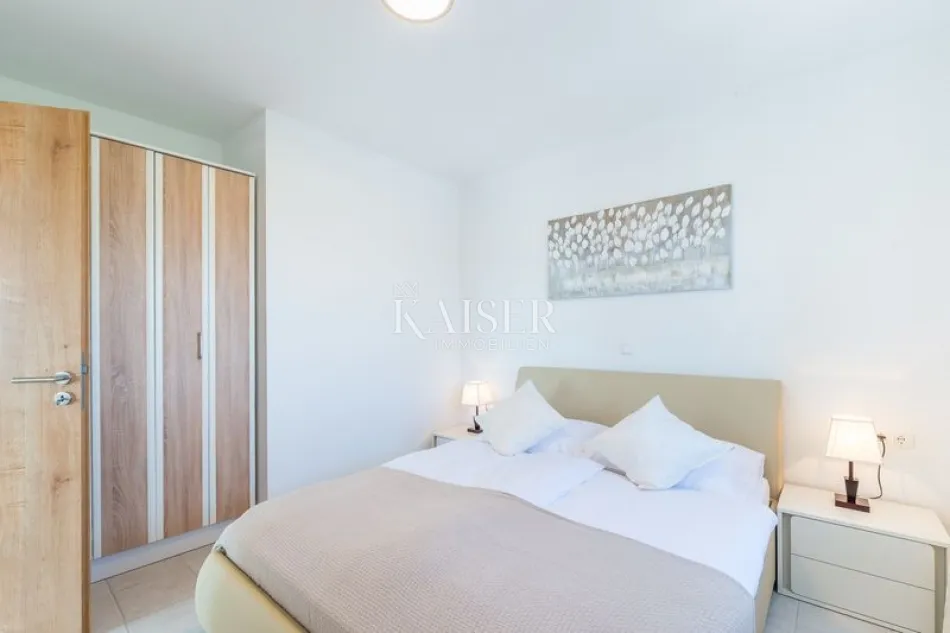 sukošan, zadar - moderan dvosoban apartman s lođom i pogledom na more - slika 20