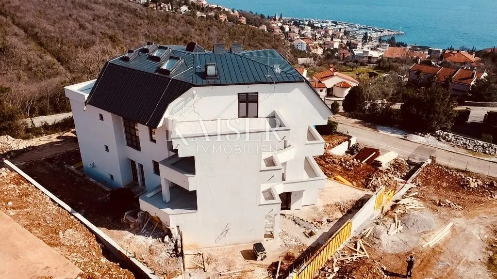 opatija, ičići – stan (2s+db) u prizemlju s velikom terasou i pogledom na more (145,07 m2) - slika 3