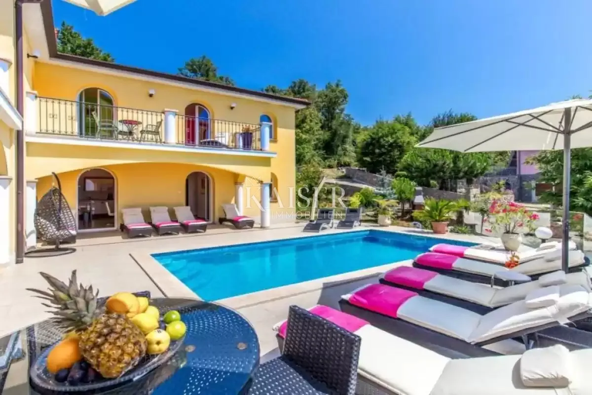 opatija, ičići - prekrasan stan 160m2 s pogledom na more - slika 4
