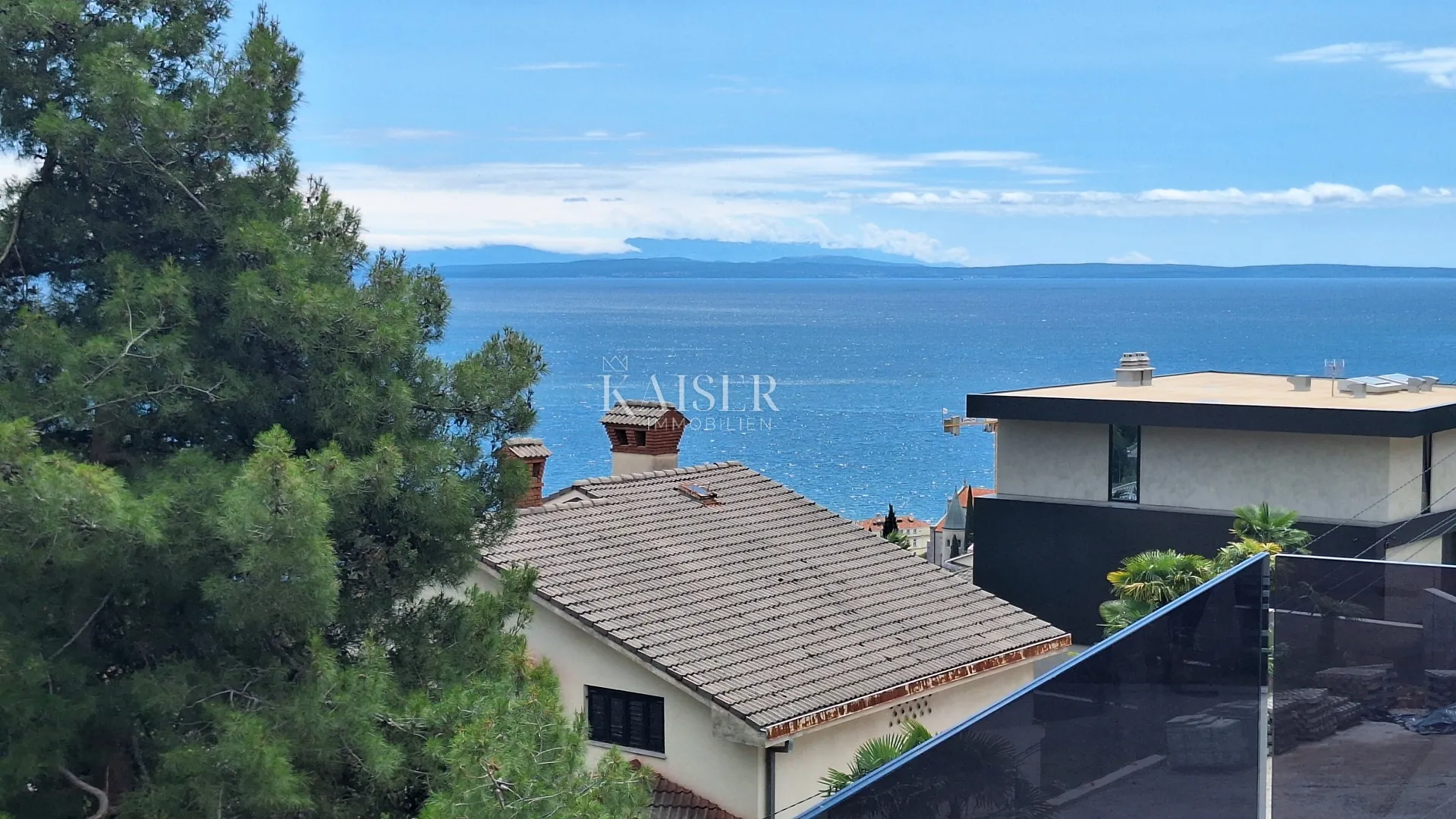 opatija, centar, novogradnja, luksuzan stan na 2 katu s terasama i pogledom na more - slika 14