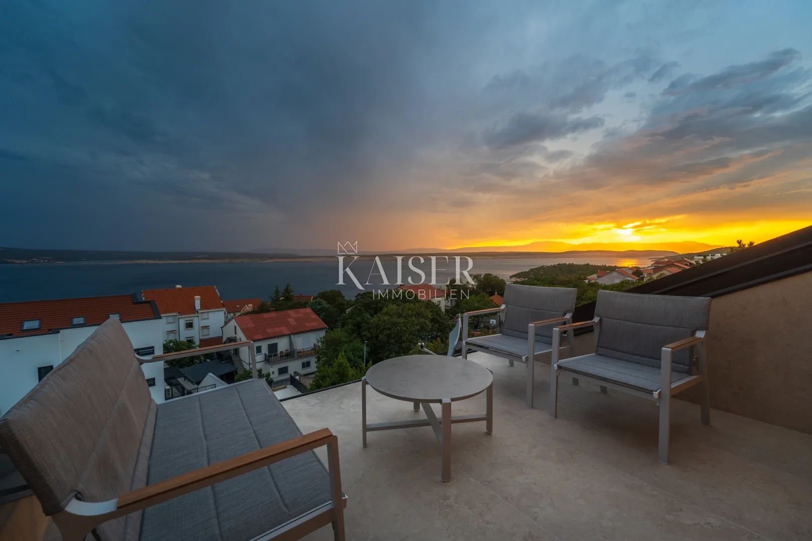 Crikvenica, Dramalj - ekskluzivni stan sa panoramskim pogledom na more - Dramalj, Crikvenica