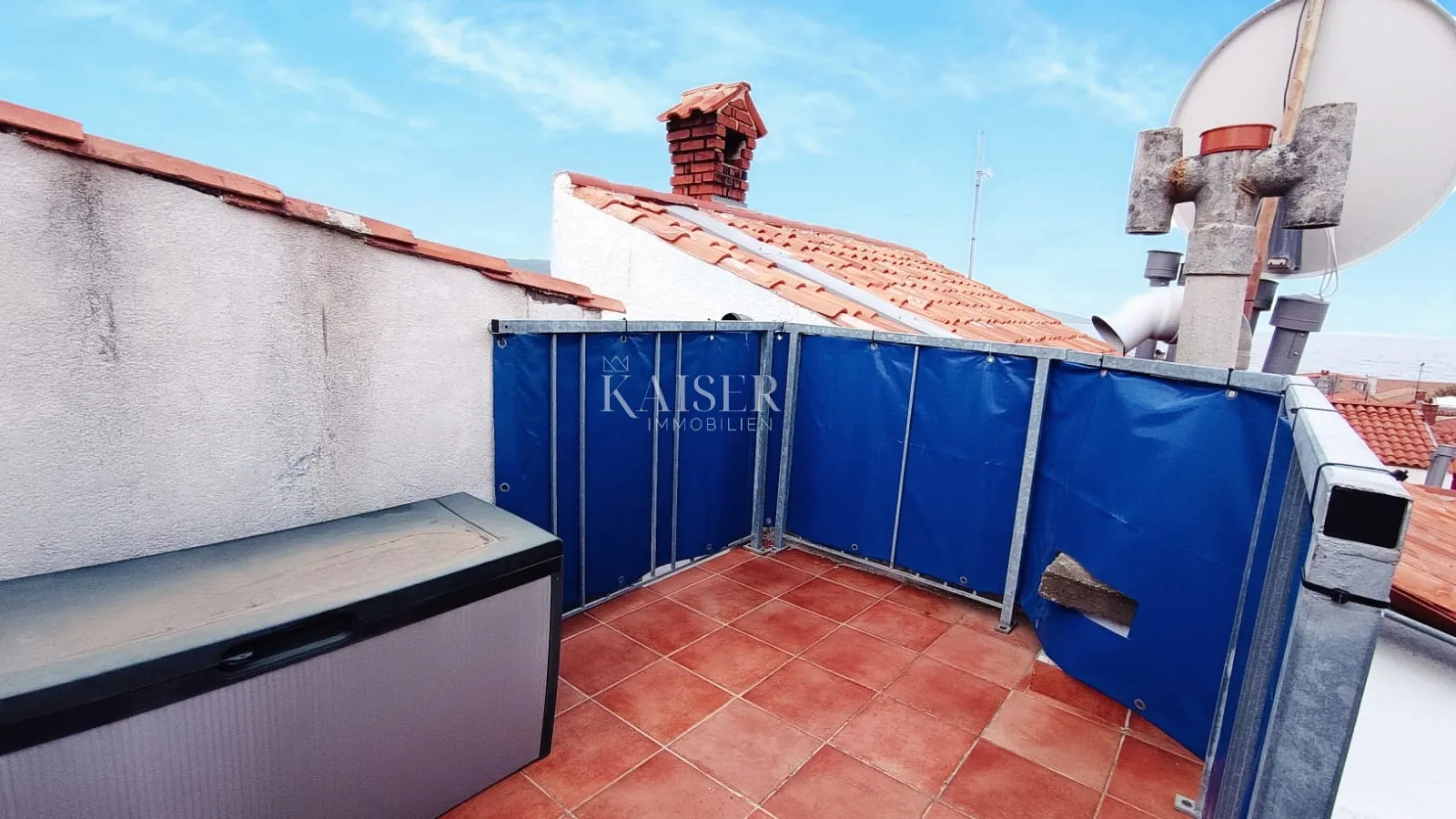 krk, povijesna jezga- kuća u nizu 70m2 s pogledom na more - slika 13