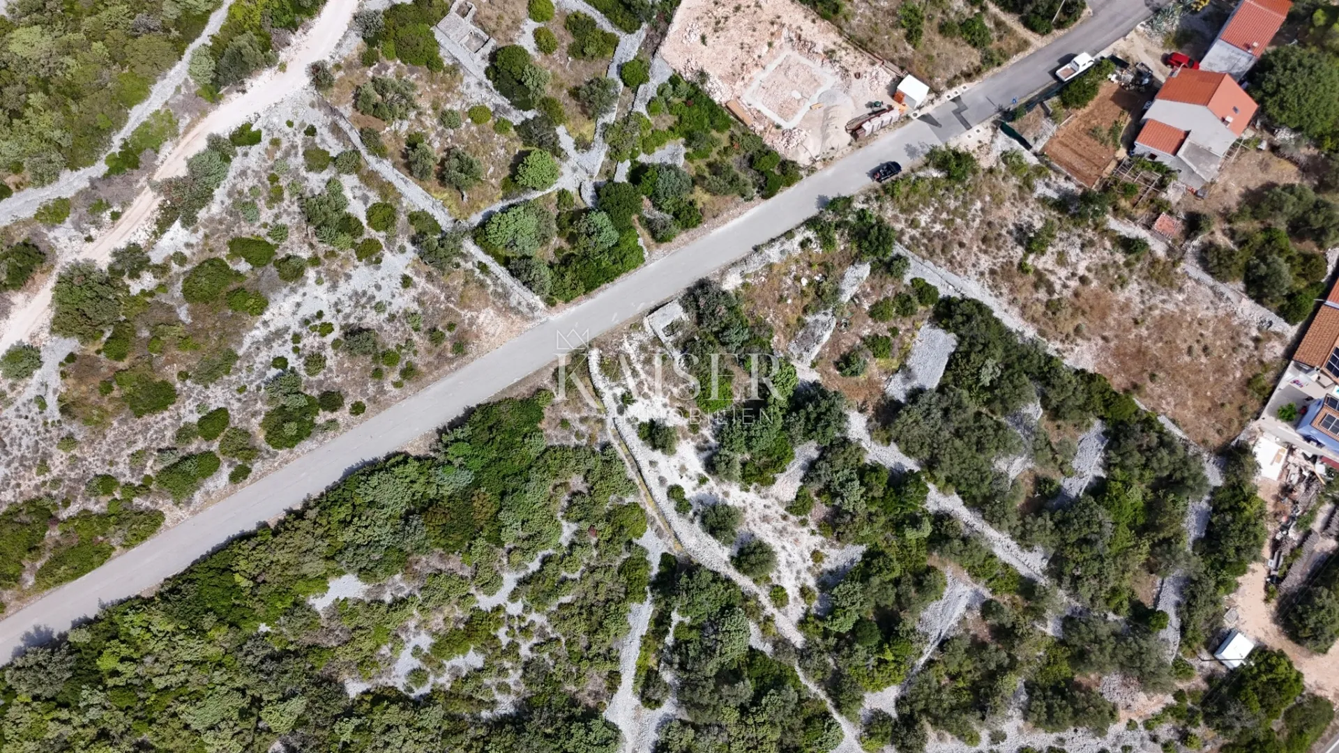 mali lošinj, ćunski - građevinsko zemljište 503 m2 s pogledom na more - slika 5