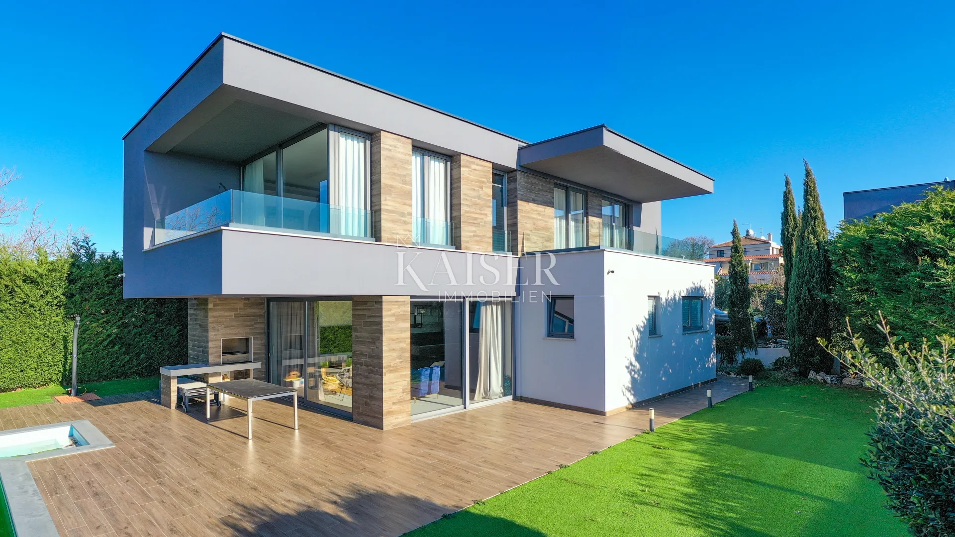 krk, okolica - prekrasna villa 185m2, pogled more - slika 3