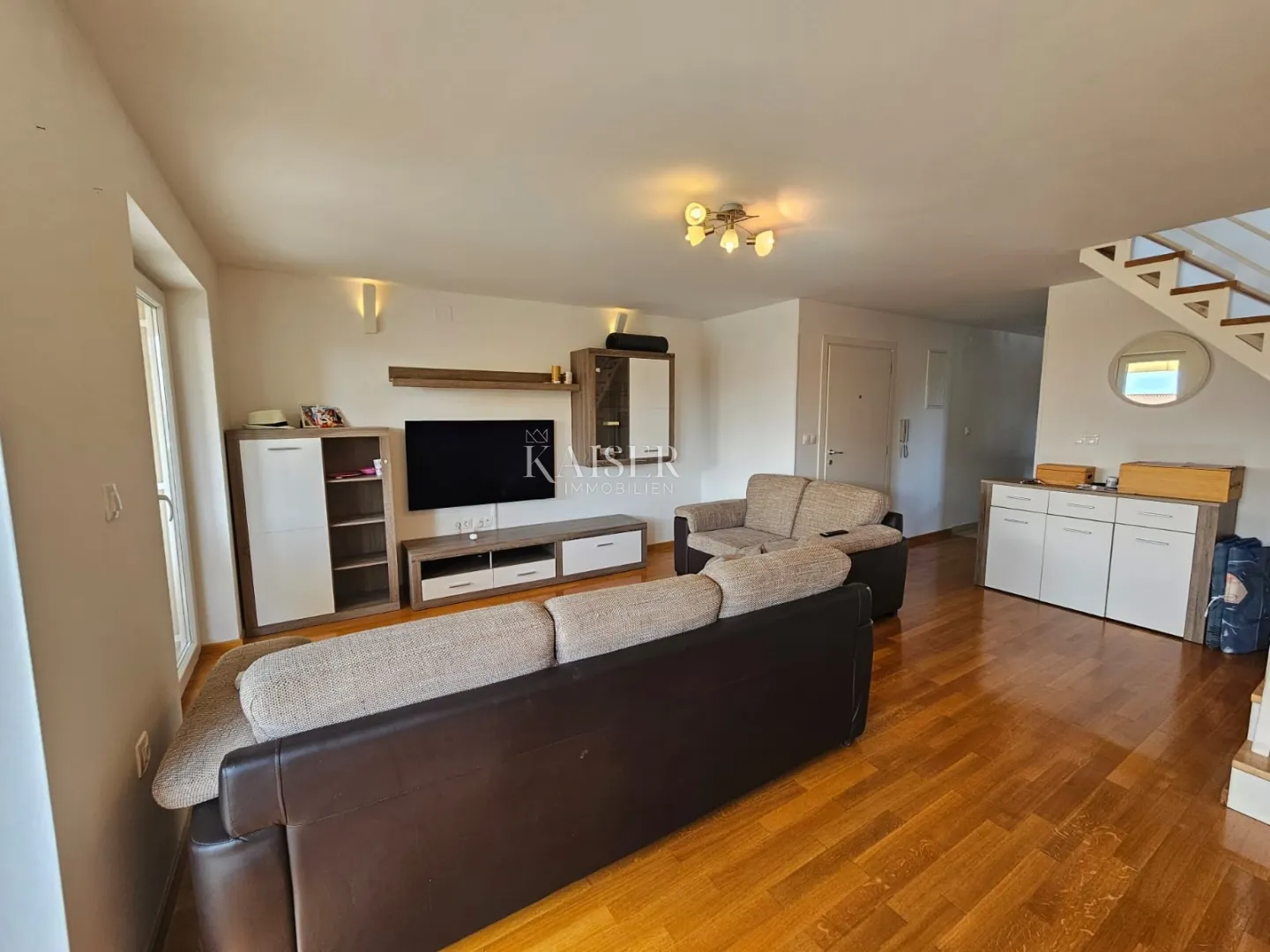 otok krk, malinska - apartman 100m2, pogled more - slika 2