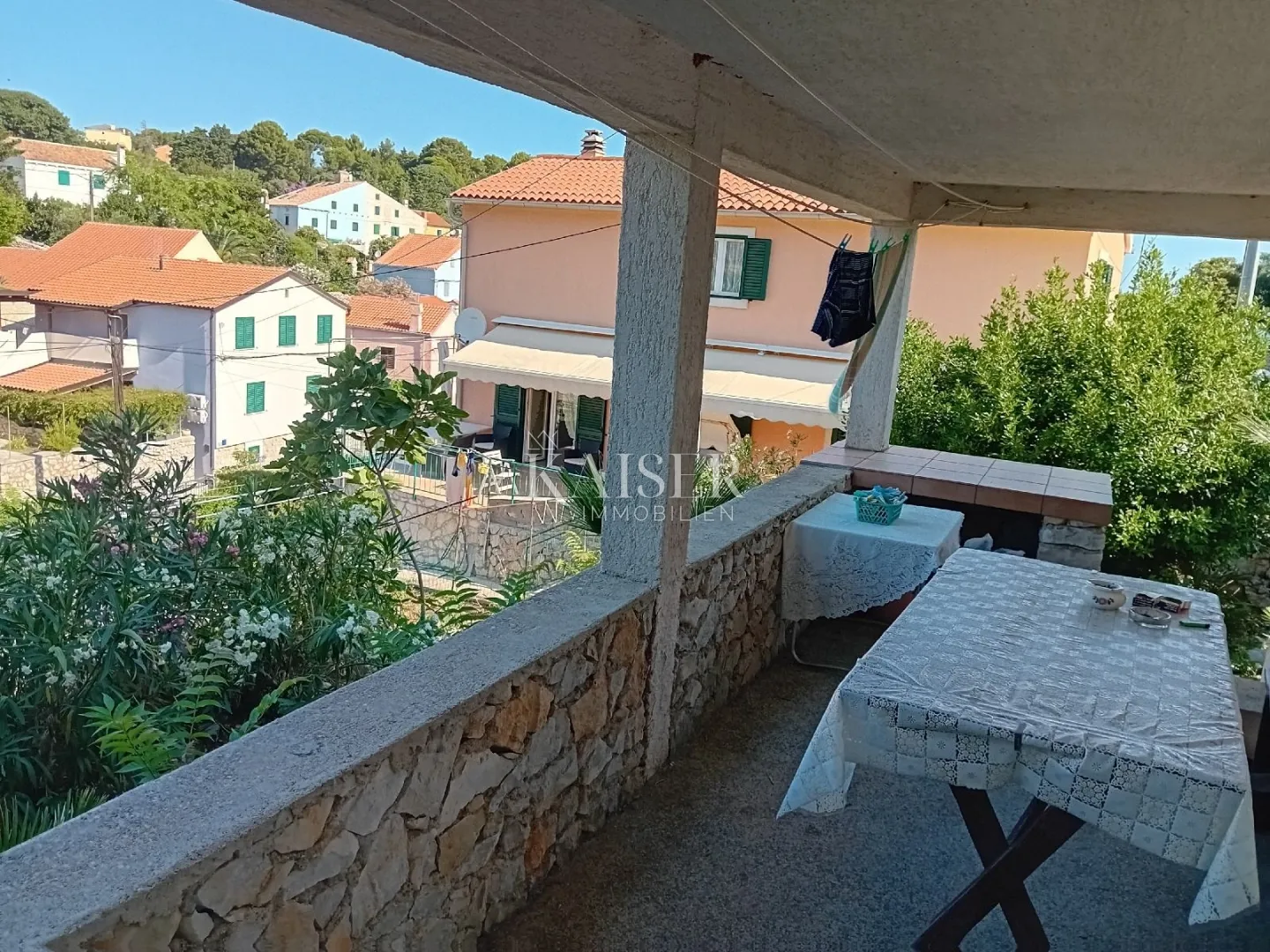 veli lošinj, kuća u predivnoj vali - 70 m od mora, okružena zelenilom - slika 11