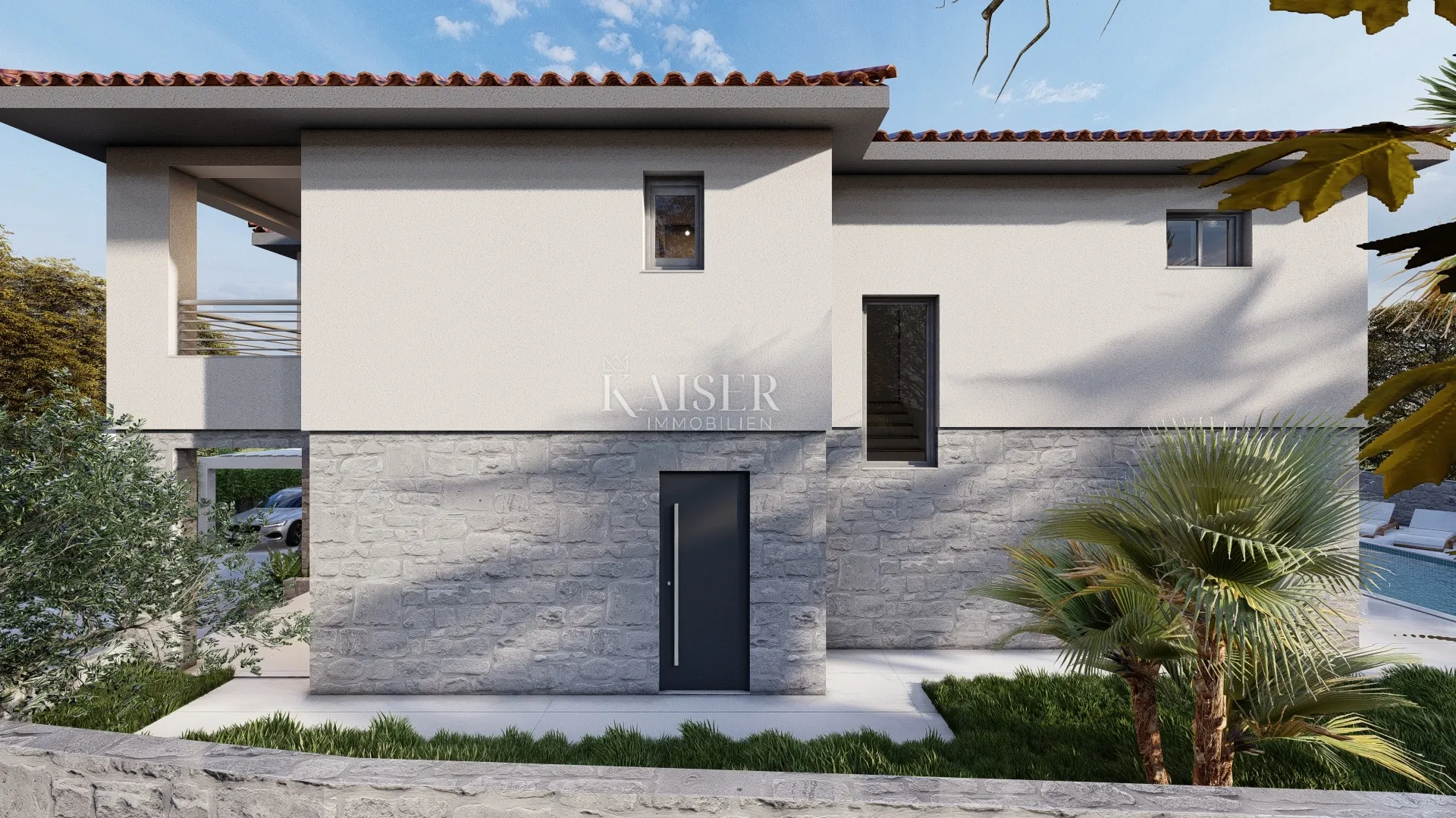 otok krk, dobrinj okolica - ekskluzivna villa sa bazenom, 210m2 - slika 20