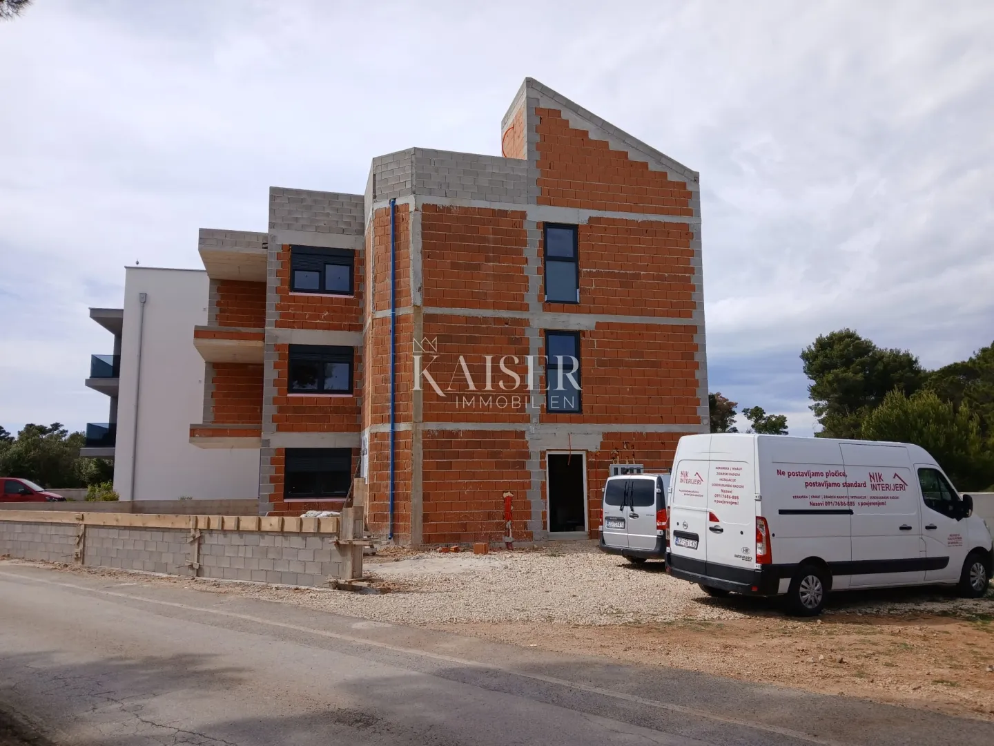 Zadar, Vir- Stan u prizemlju, 88m2 s vrtom