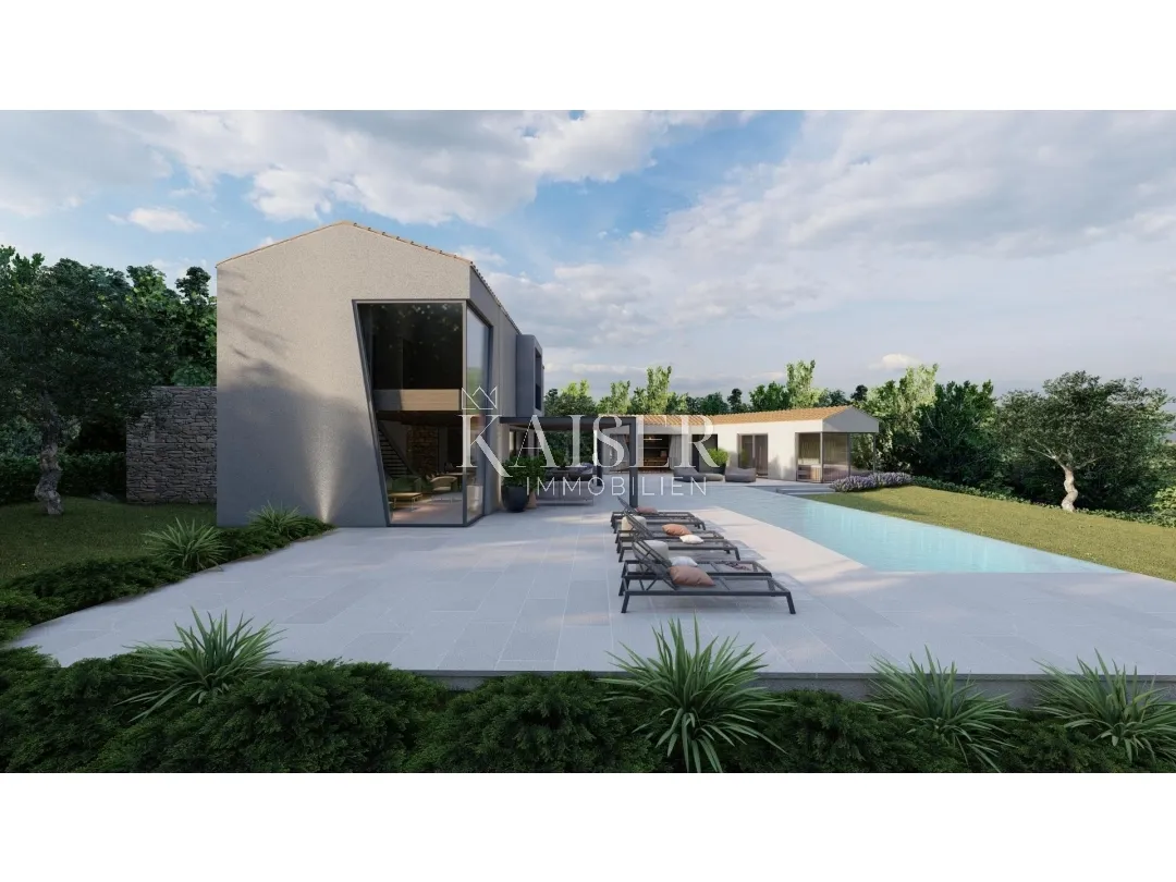 istra - motovun, moderna vila s prekrasnim pogledom - slika 11