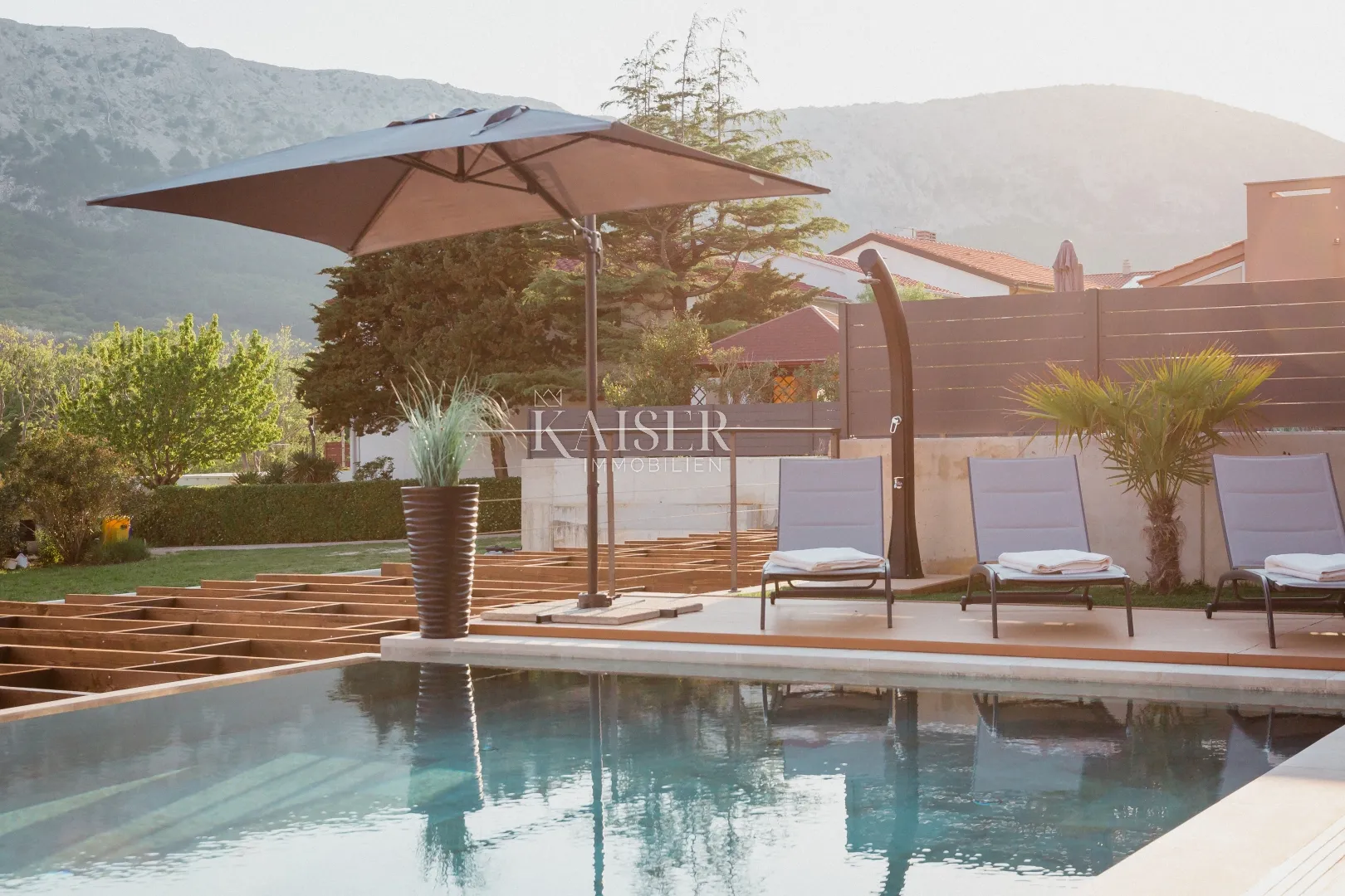 otok krk, baška - luksuzna villa sa bazenom - slika 9
