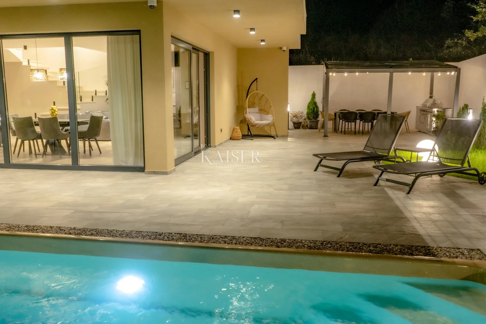 opatija, mošćenička draga – potpuno nova luksuzna vila s bazenom 800 m od mora - slika 48