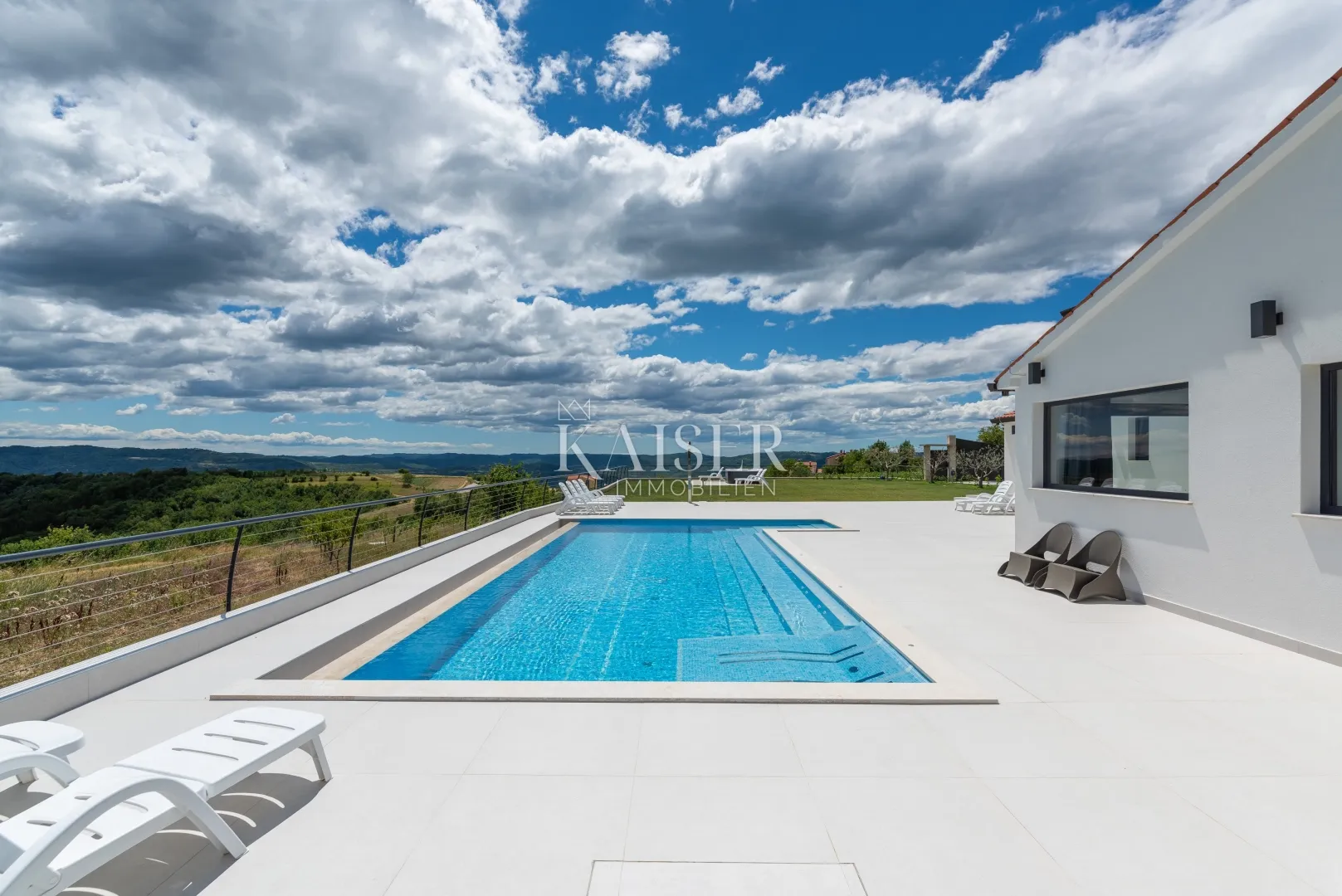 istra, buzet - luksuzna vila, 210m2, sa jedinstvenim pogledom - slika 2