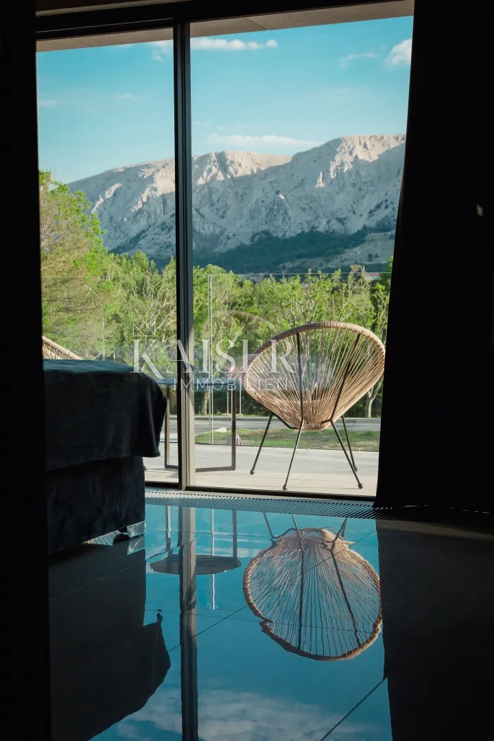 otok krk, baška - moderna villa sa bazenom - slika 9