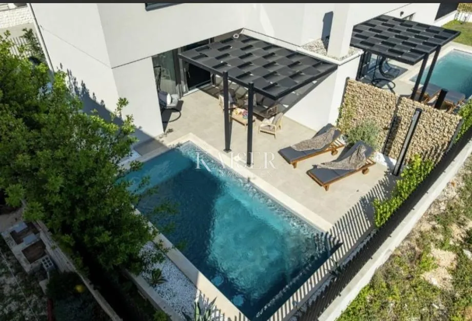 zadar, privlaka - moderna vila s bazenom, 50 m od mora - slika 24