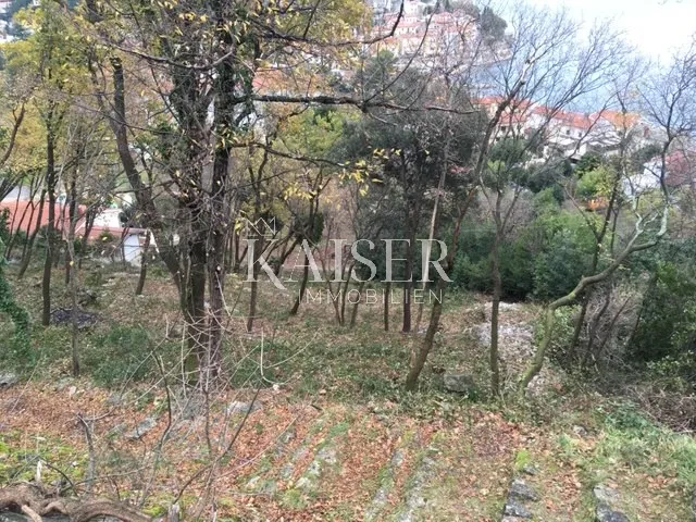 mošćenička draga- zemljište u centru sa pogledom na more - slika 2