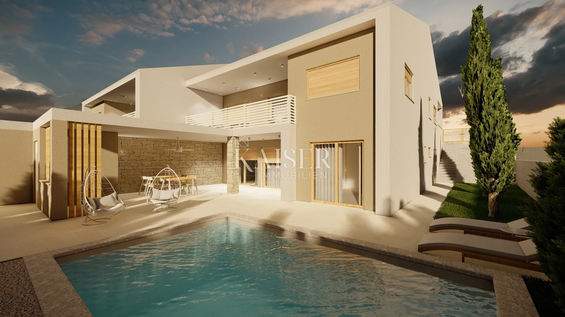 istra, vodnjan- moderna dvojna vila 260m2 s bazenom u mirnom okruženju - slika 5