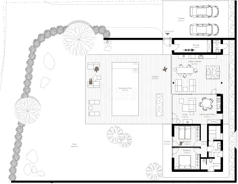 istra, okolica vodnjan- luksuzna prizemnica 140m2 s bazenom - slika 16