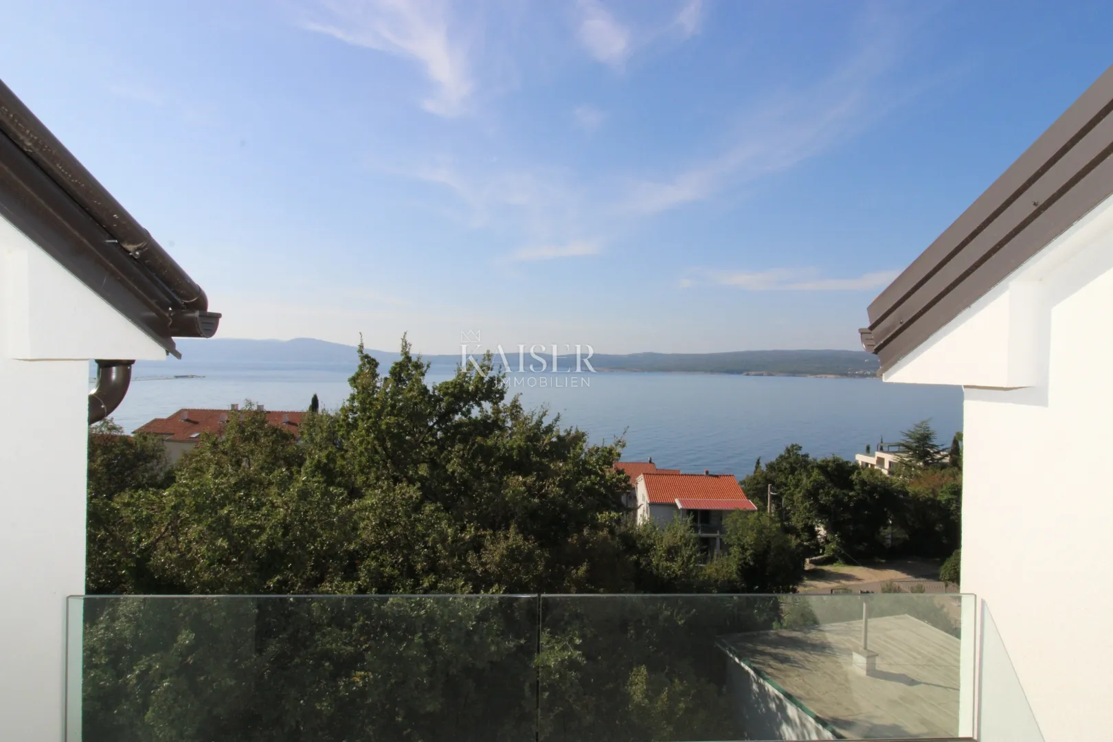 Crikvenica, Selce - stan 2S+DB na 2. katu novogradnje sa prekrasnim pogledom na more - Selce, Crikvenica
