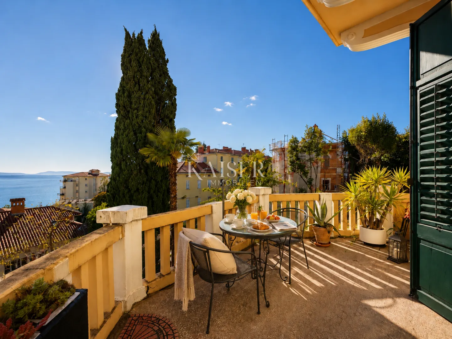 opatija – elegantan studio apartman u povijesnoj vili s terasom i pogledom na more - slika 5