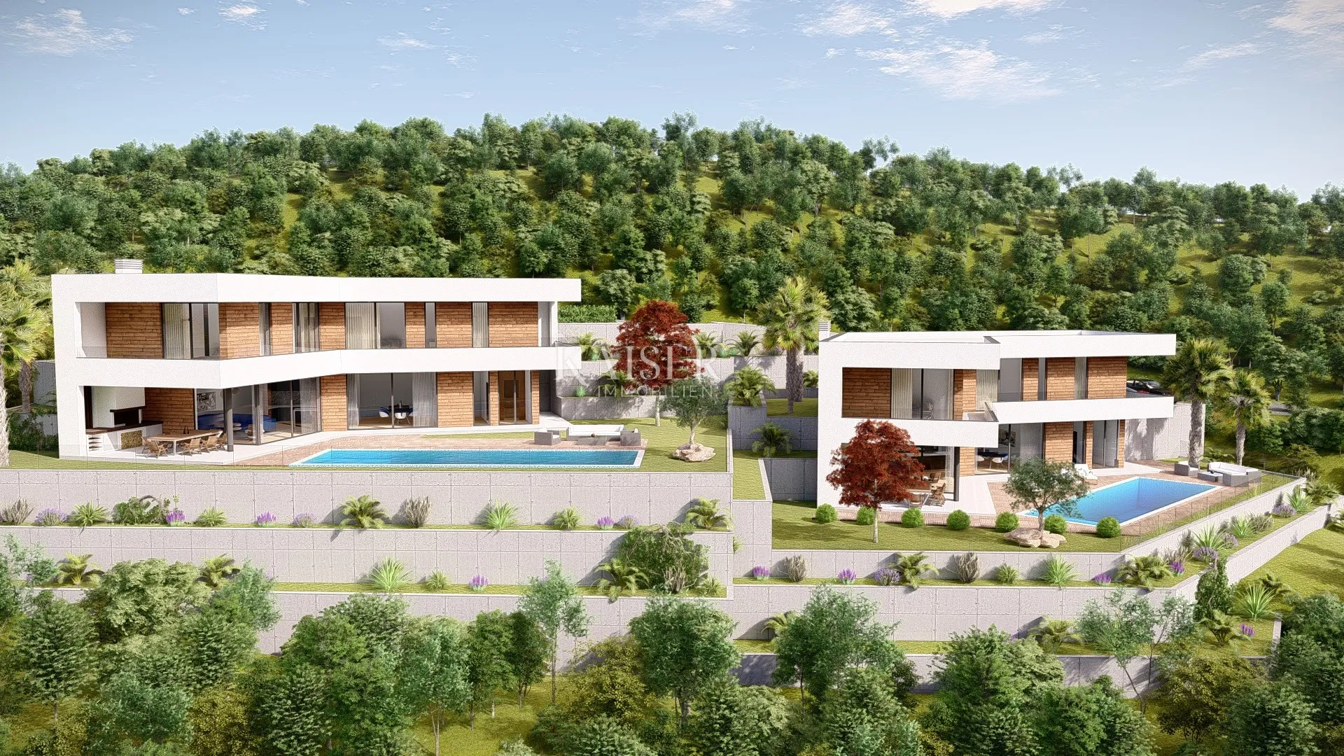 mošćenička draga - zemljište s projektom, 957 m2 - slika 10