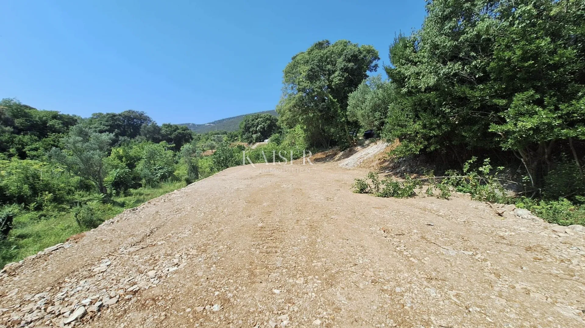nerezine, otok lošinj - atraktivno zemljište s projektom i pogledom na more - slika 6