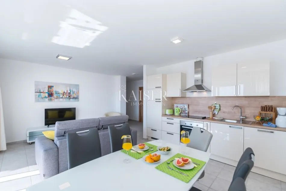 sukošan, zadar - moderan dvosoban apartman s lođom i pogledom na more - slika 41
