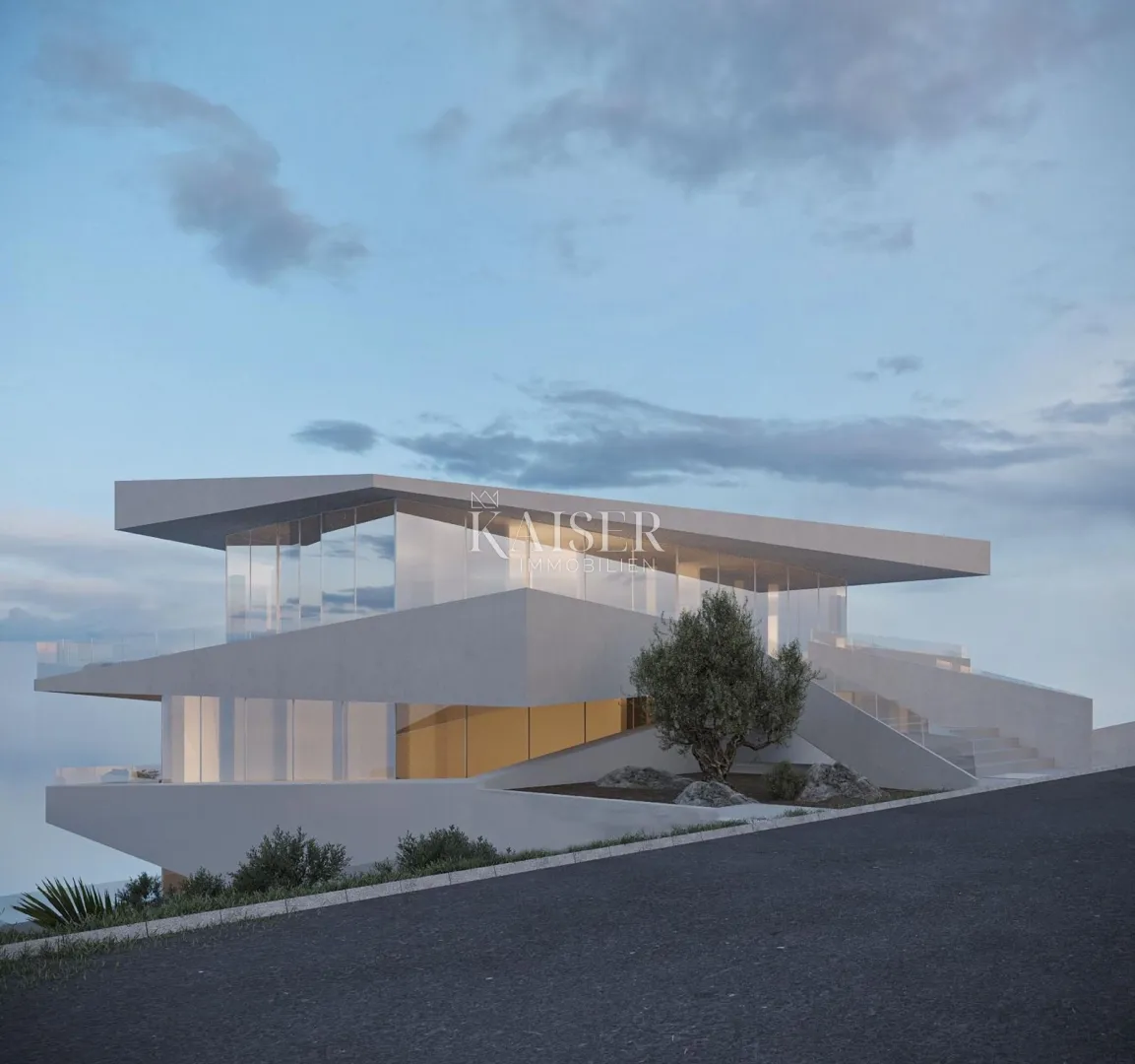 istra, plomin - moderna vila s panoramskim pogledom na kvarnerski zaljev - slika 5