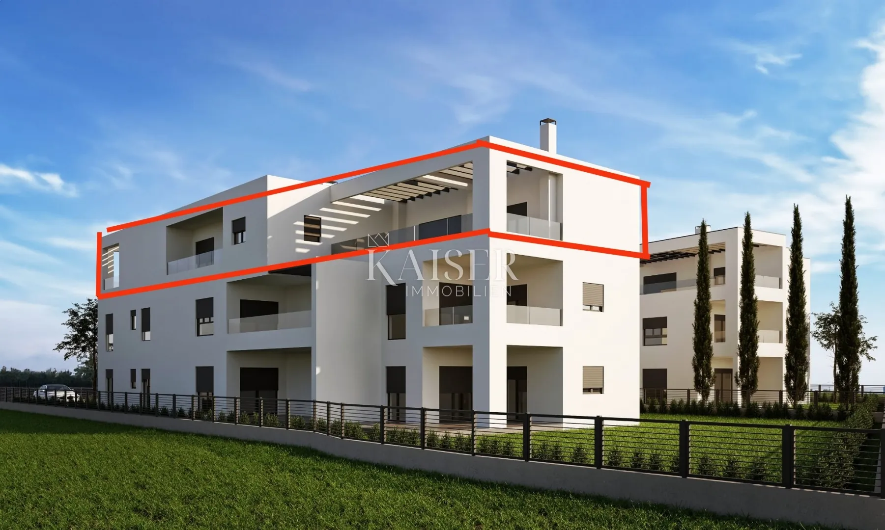 Istra, Poreč - luksuzni penthouse 800m od mora