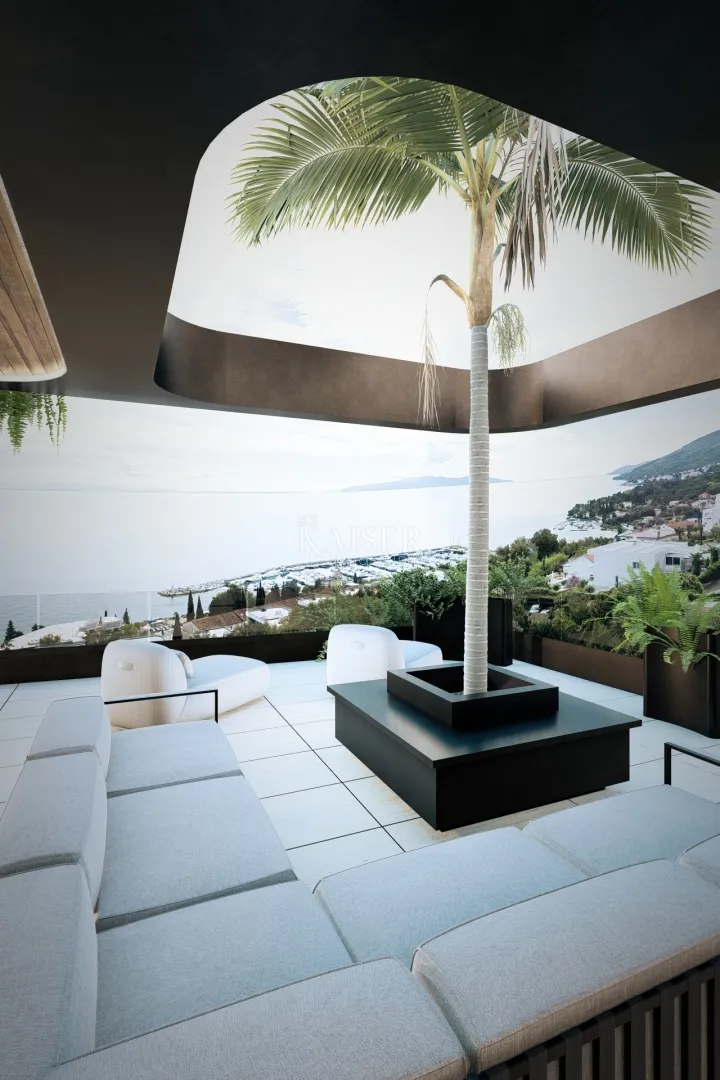 opatija - ičići, ekskluzivni penthouse, život u srcu mediteranske elegancije s pogledom na more - slika 13