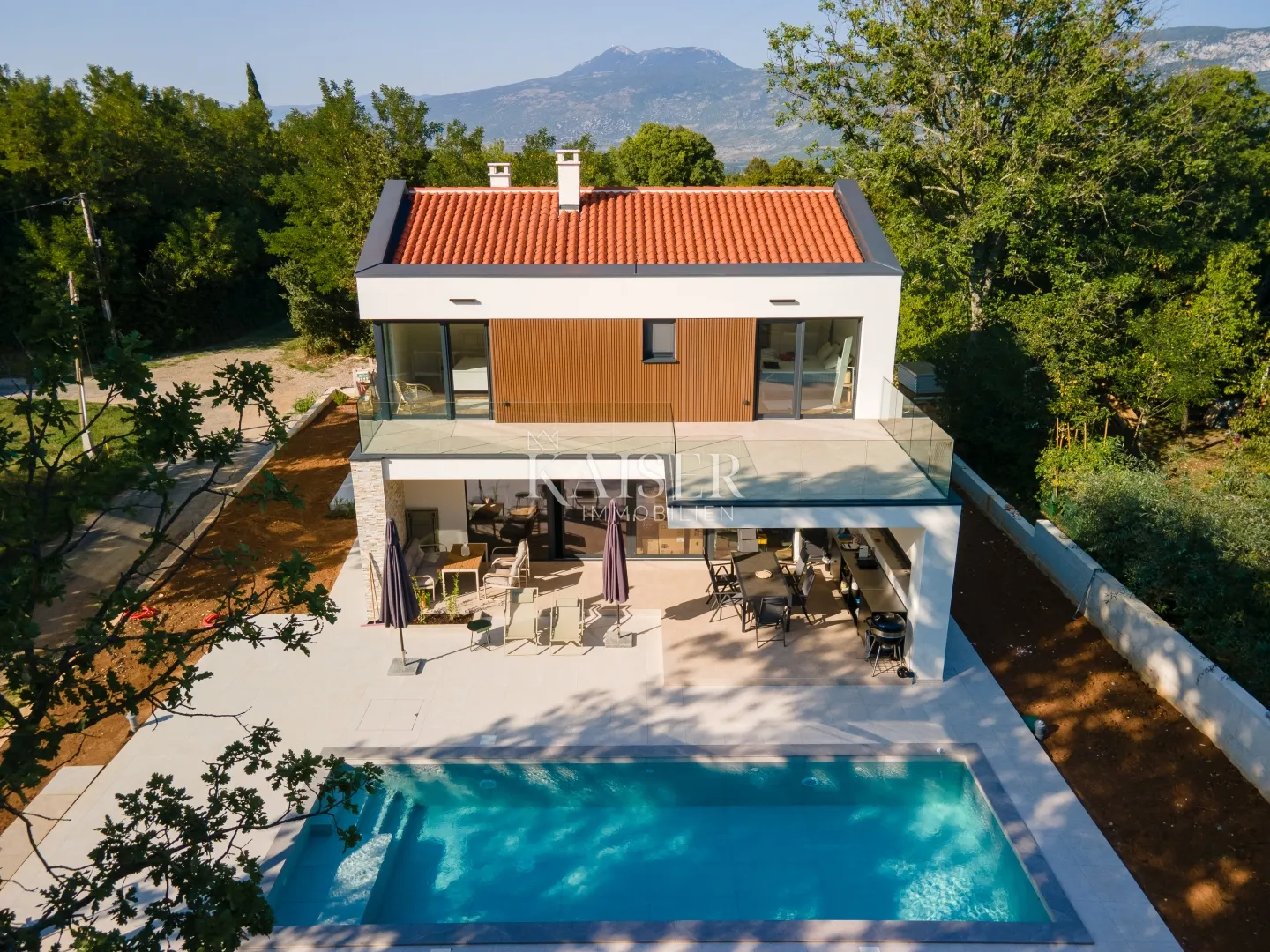 istra, labin - novogradnja s bazenom 218 m2 - slika 20