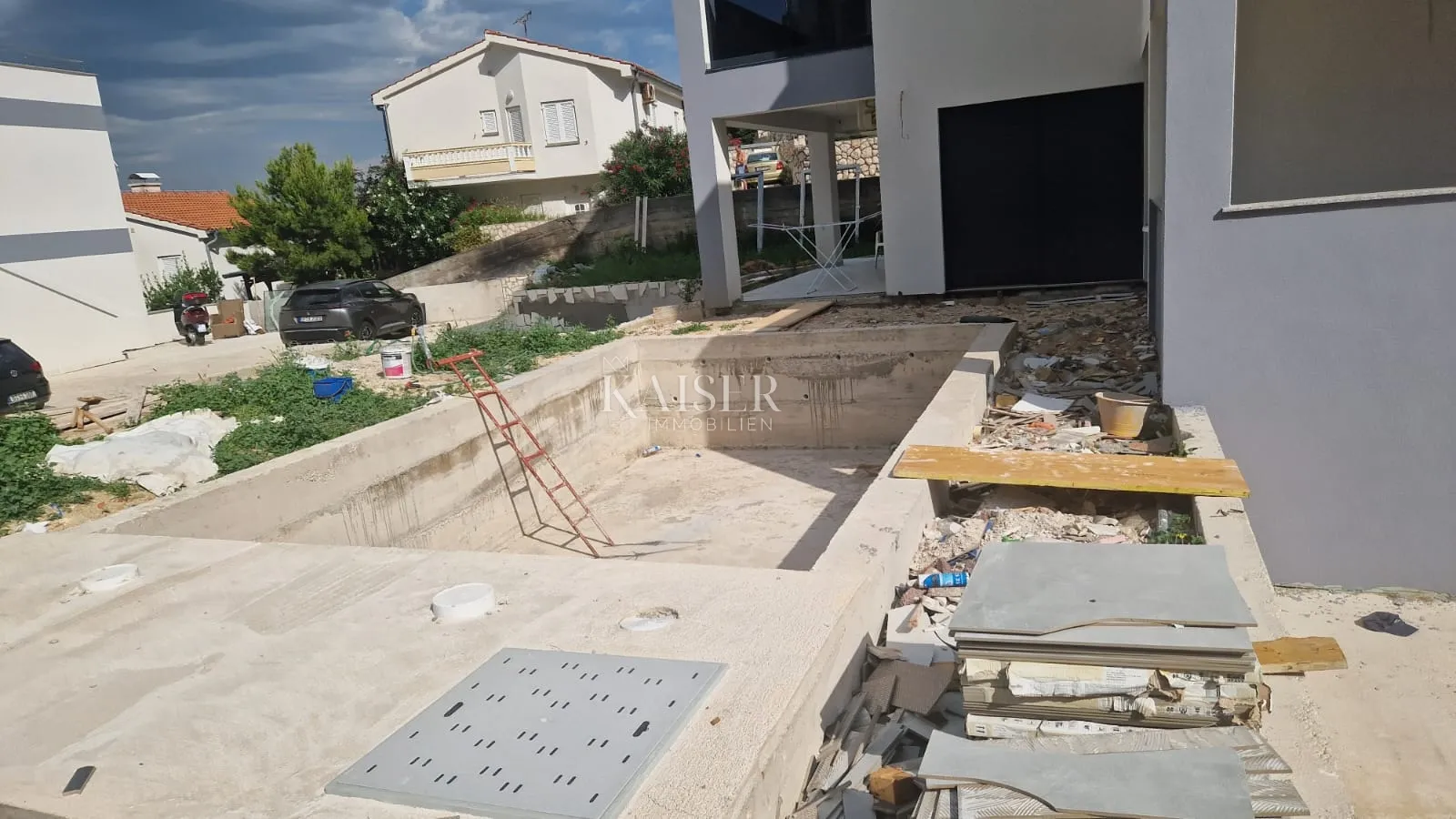 otok rab-stan 135m2 s bazenom s pogledom na more - slika 13