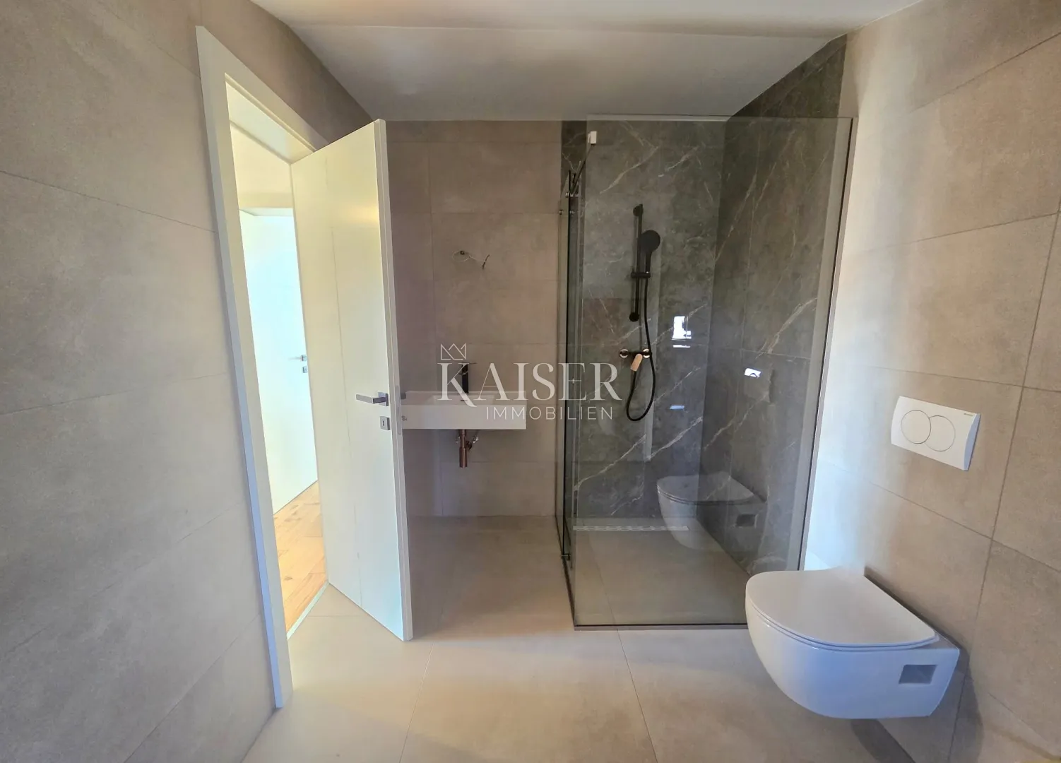 krk, punat - vrhunski dvoetažni apartman 117m2, pogled more - slika 13