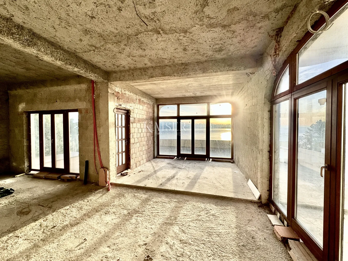 opatija – nezavršen stan 1s+db se zasebnim apartmanom i fantastičnim pogledom - slika 2