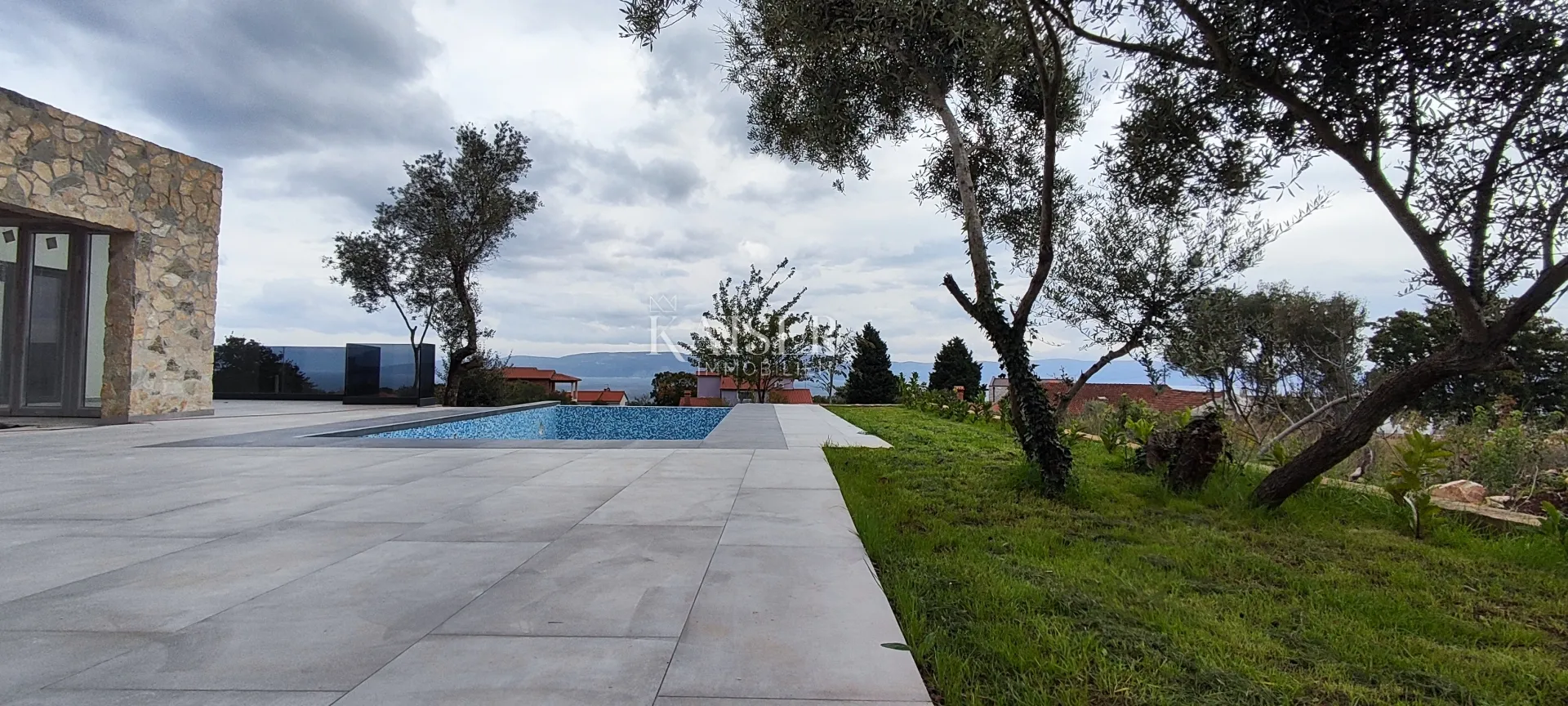 istra, rabac - prilika, vila s panoramskim pogledom na more, 160 m2 - slika 15