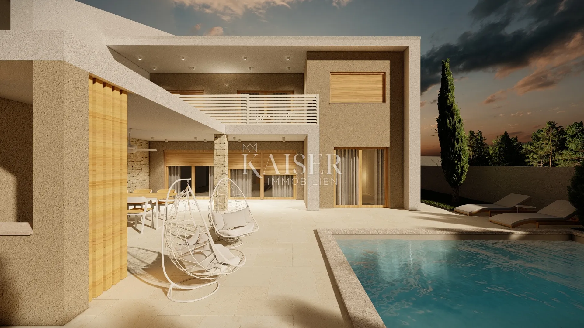 istra, vodnjan- moderna dvojna vila 260m2 s bazenom u mirnom okruženju - slika 4