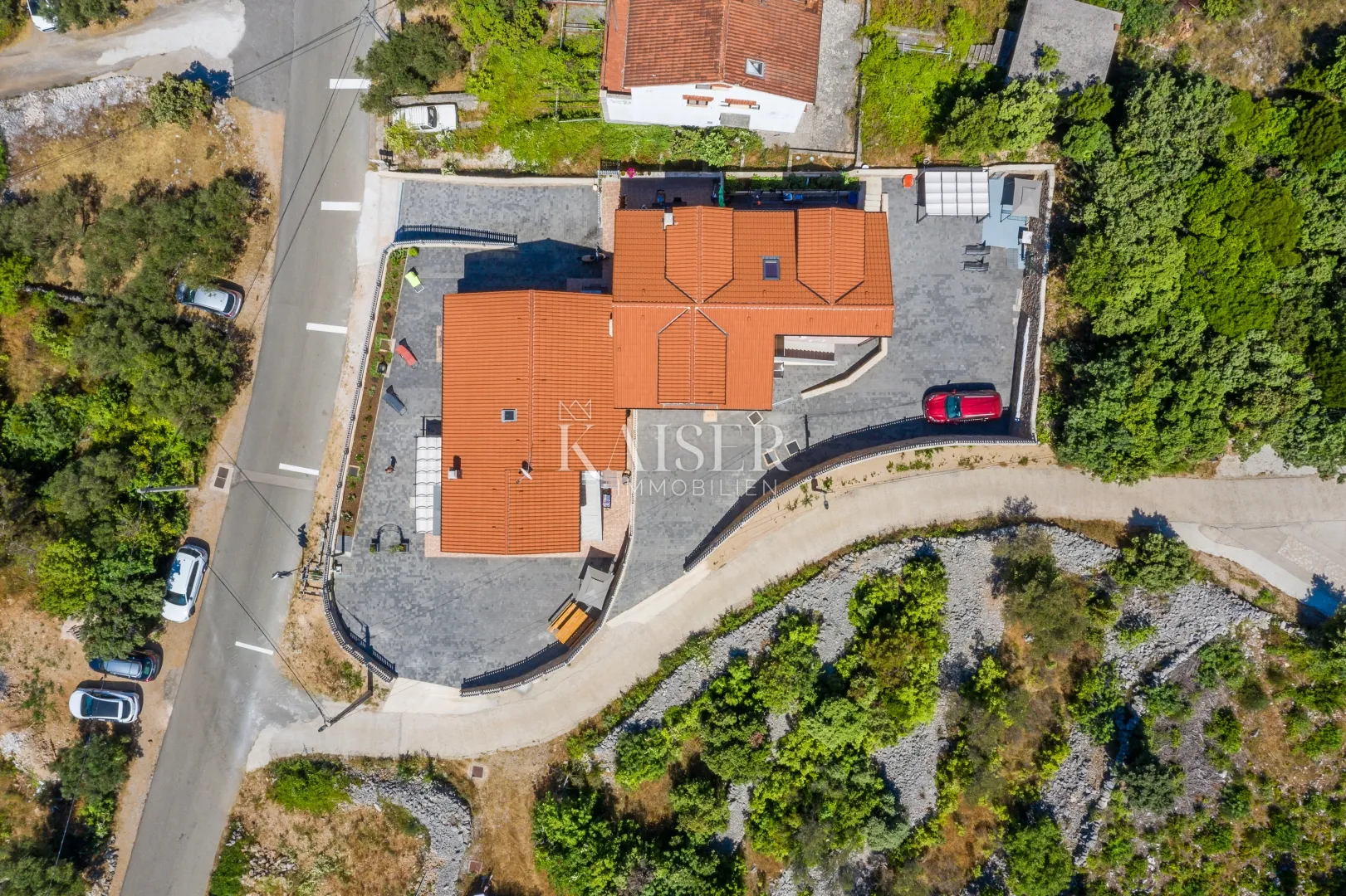 otoka cres, miholašćica, luksuzni duplex 500 m2 sa pogledom na more - slika 12