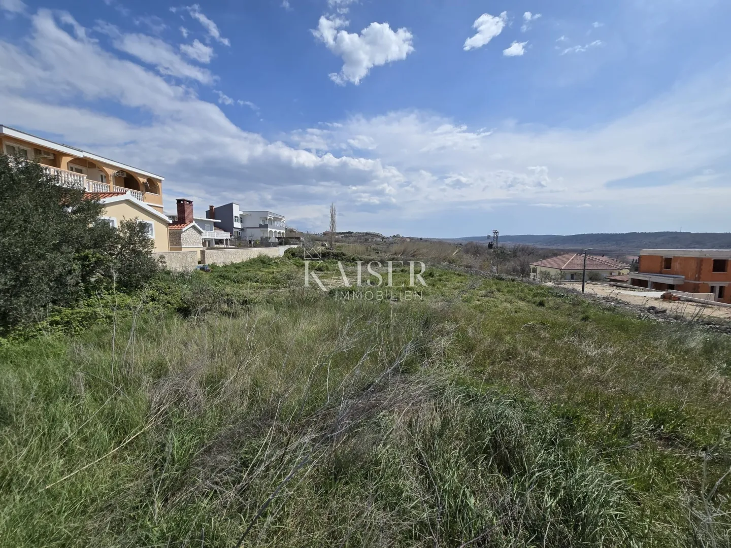 zadar, rtina - građevinsko zemljište s pogledom na more, 250 m od mora - slika 2