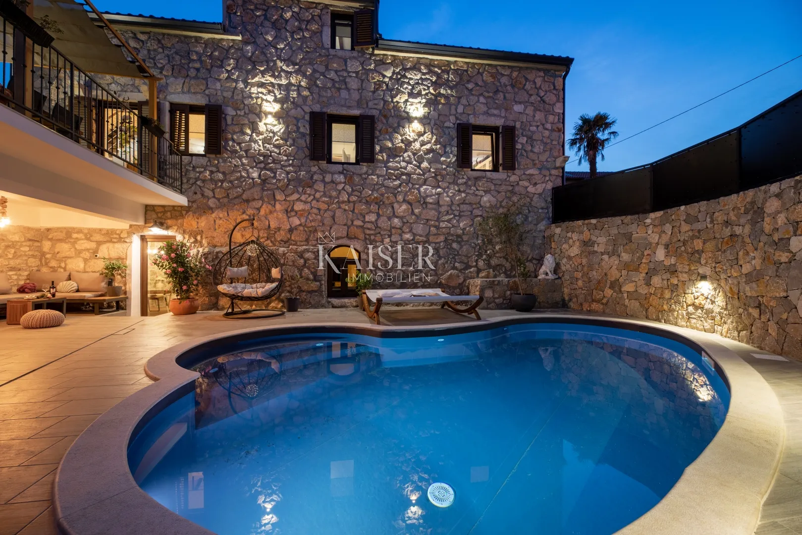 otok krk, risika - luksuzna villa sa bazenom - slika 36