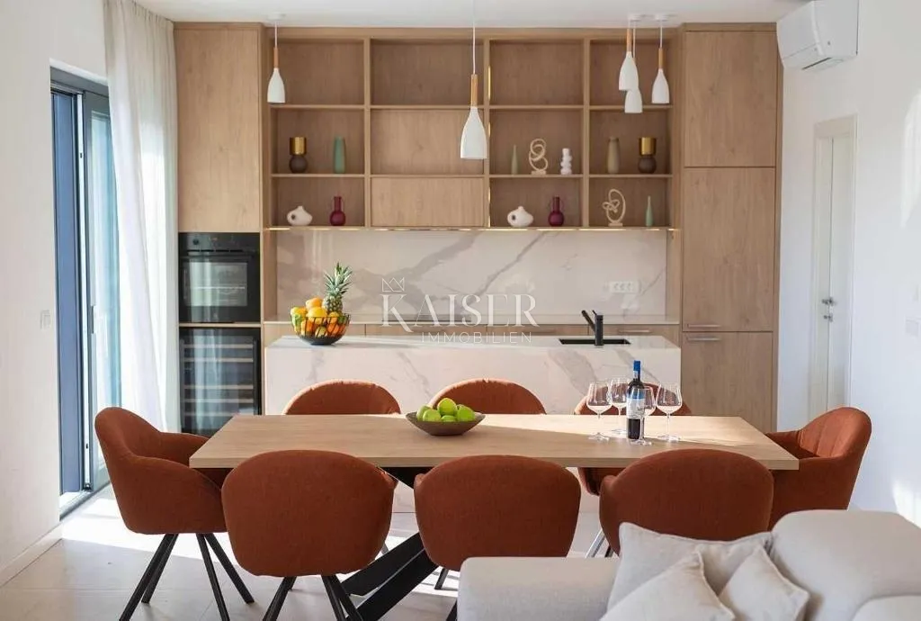 krk, okolica - luksuzna villa 199m2, pogled na more - slika 11