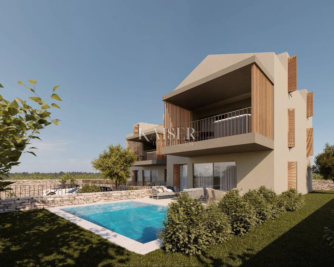 istra - višnjan, građevinsko zemljište sa projektom za stanove pogled more - slika 8