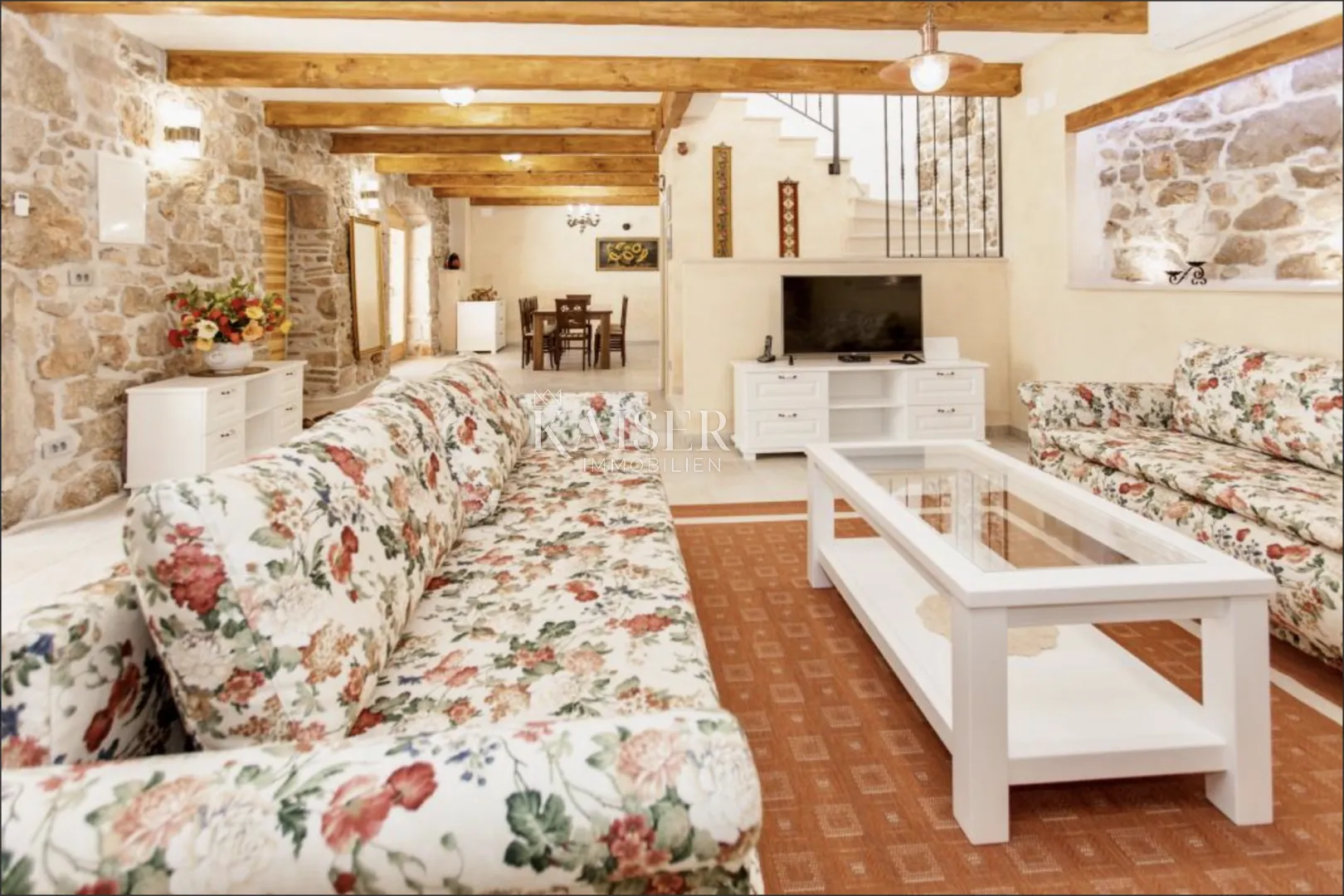 krk, garica - predivna vila 150m2 s bazenom - slika 7